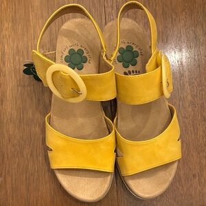 Spring Step Mustard Yellow Shoes